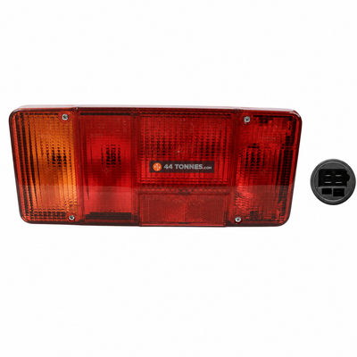 Feu arrière gauche pour Fiat, IVECO - 0000098435944 01904640 01907701 — réf. 44T-RBDLV2, pièce détachée poids lourd