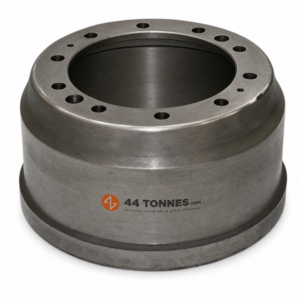 Tambour de frein essieu avant pour DAF - 0090498 0275824 1232806