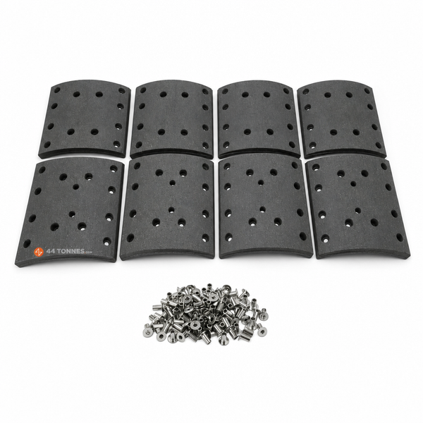 Kit de garnitures de frein à tambour pour IVECO - 0000002992123 0000002992125 0000002996501
