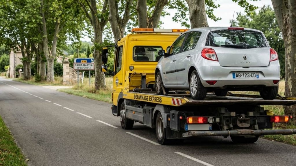 La carte blanche dépanneuse
