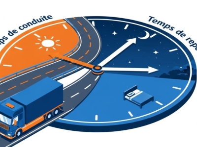 Quels sont les temps de conduite et repos d'un chauffeur poids lourd ?
