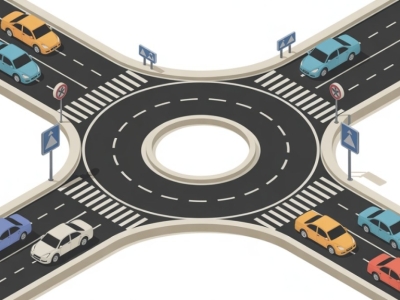 Rond Point : Nombre & Code la Route